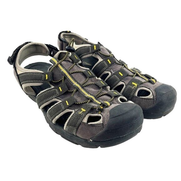 Falls Creek Sportsman Men Size 12 Sandals Hiking Outdoors Trail Beach Closed Toe - Picture 1 of 13
